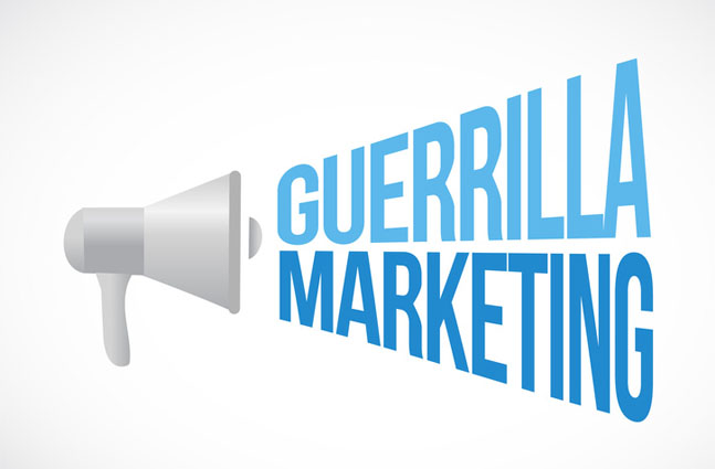Guerilla Marketing - creative, legal and yet different